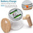 Electric Self Stirring Glass Coffee Mug with Lid & Handle