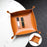 Portable Leather Trays