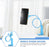 360° Rotatable Mobile Phone Holder with Flexible Stand