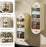 Wall-Mounted 05 Layer Kitchen Spices Organizer