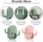 Wall Mounted Cactus Toothbrush Holder