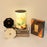 Portable LED Wood And Paper Lamp