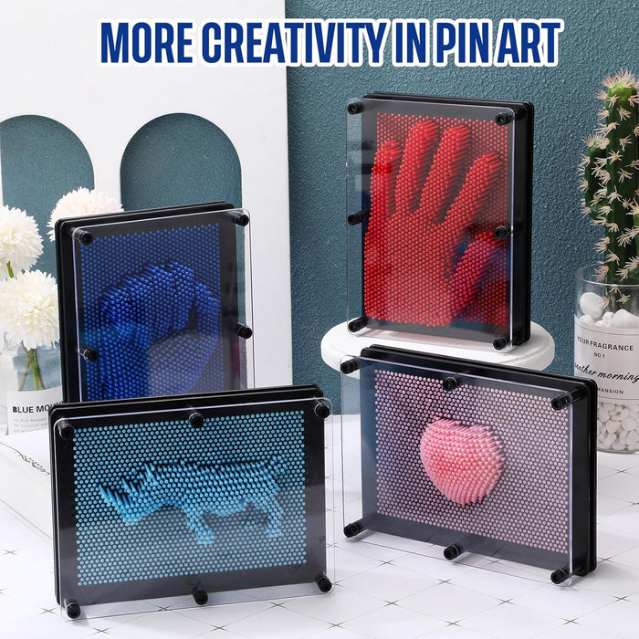 3D Clone Shape Pin Art Toy