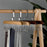 8 Hooks Solid Wood Anti Slip Multi Hanger